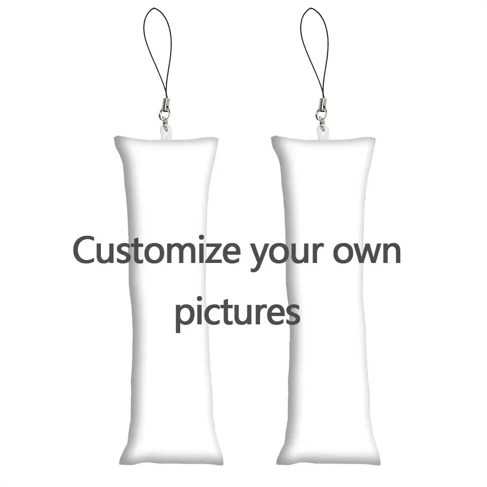 Custom Body Pillow Keychain Cartoon Pillow Key chain with PP Cotton Customized Anime Mini Dakimakura Pillows